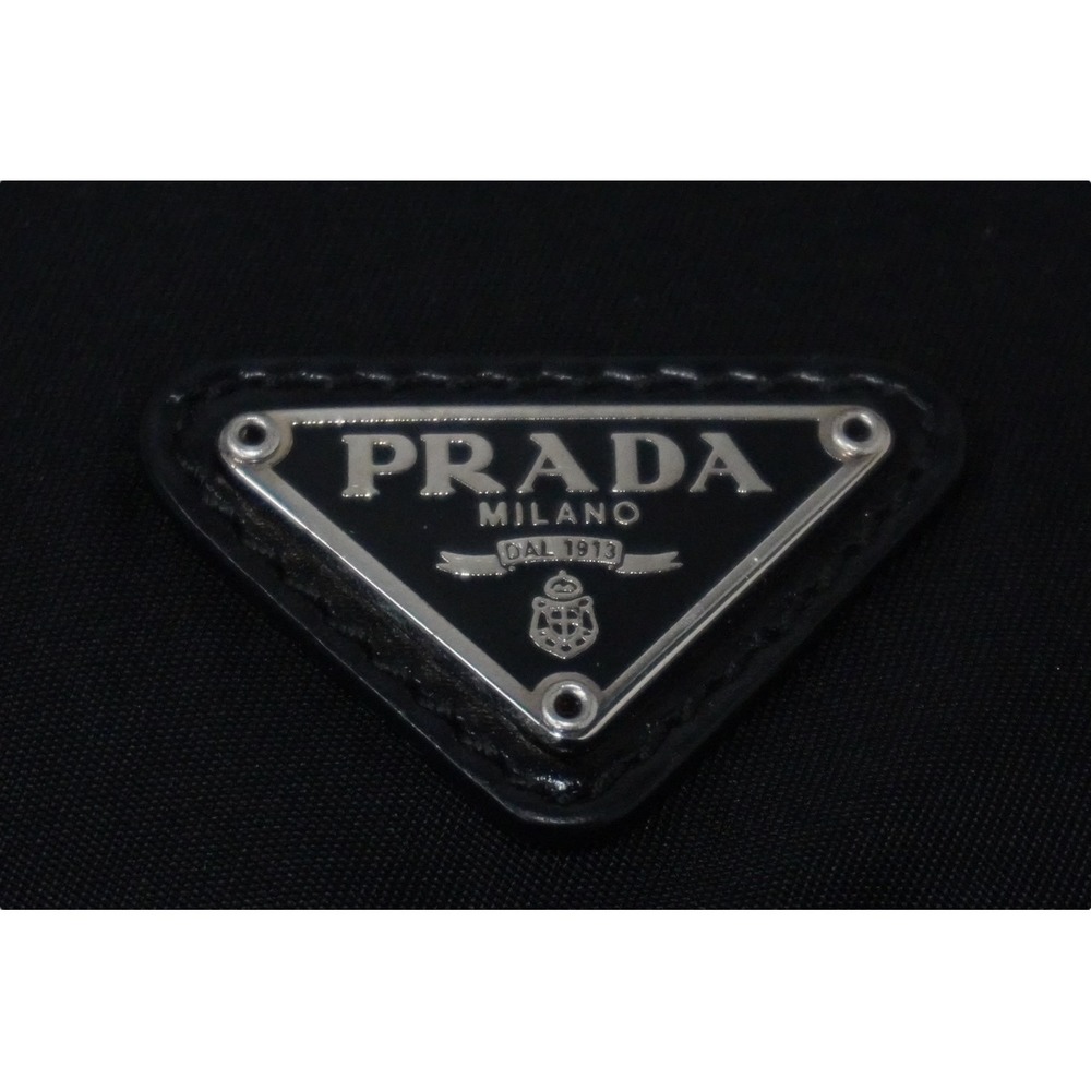 Prada Drawstring Pouch Triangle Logo Tessuto Nylo… - image 5
